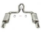 3" Axle Back Dual Rear Exit, Stainless Steel